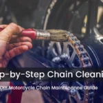 How to Clean Motorcycle Chain at Home - Step by step guide
